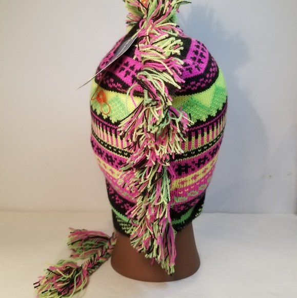 Tribal print hat - Picture 2 of 5